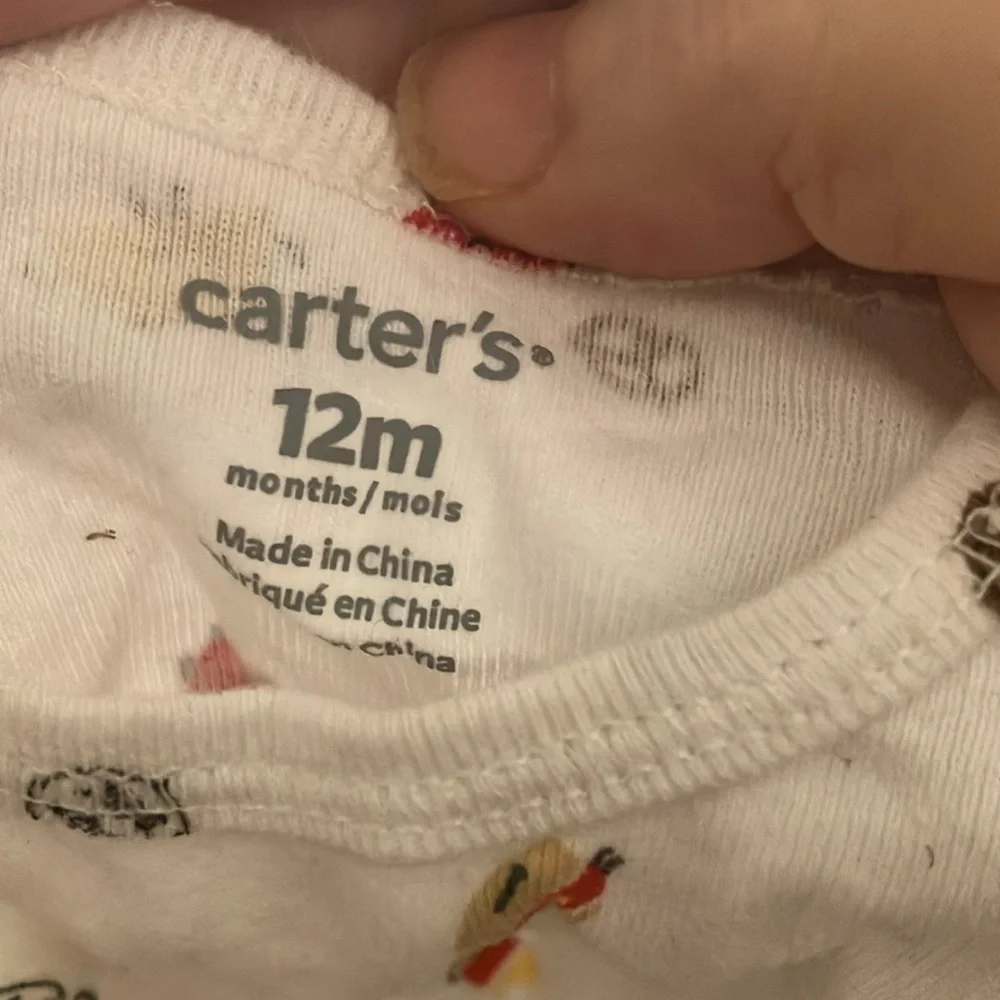 Carters infant one piece 12 months
